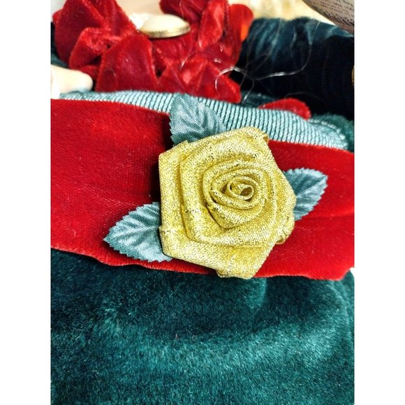 Vintage Precious Moments Gabrielle Christmas Stocking Doll 2001 Box Tags 15" - Picture 5 of 10